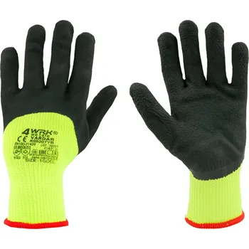 Pracovní rukavice PRACOVNÍ RUKAVICE ZIMNÍ SILNÉ rukavice máčené v latexu 11/XXL 1 pár