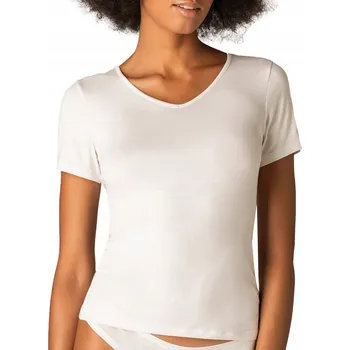 Dámské tričko Dámské lehké letní modální tričko s krátkým Tričko , bílé, Sielei M