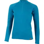 Lasting dámská merino mikina LAURA modrá Velikost: L