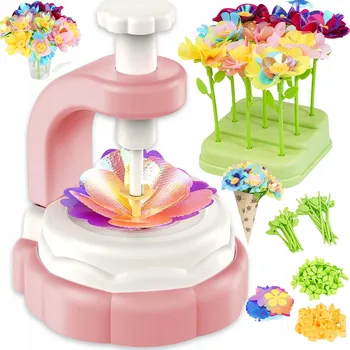 kreativní sada STROJEK na výrobu 3D květin Kreativní sada 181E. DIY KYTICE Dárek