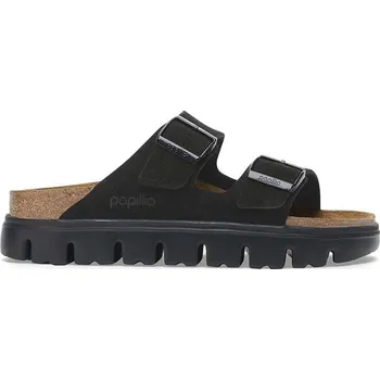 Dámské pantofle Semišové pantofle Birkenstock Arizona Chunky Birkenstock x Papillio 1028403 černá 99X, EUR 41