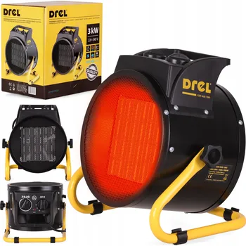 Topidlo Elektrické topidlo Drel 3 kW