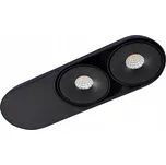 Stropní Svítidlo kulatý AZzardo 30 x 10 cm černý