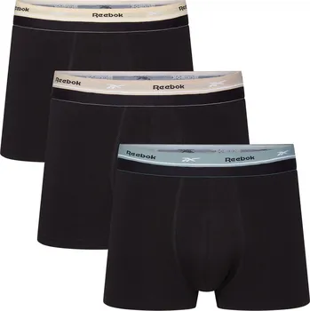 Boxerky Boxerky Reebok 3pk Black 7048551 X Large