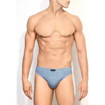 Slipy Pánské slipy Atlantic Pacific PMP-010 XXL (44) džínové