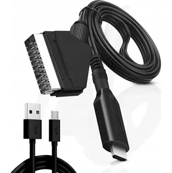 Bezpečnostní kamera Adaptér / Převodník HDMI na SCART kabel