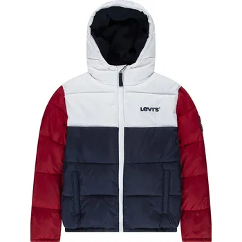 Chlapecká bunda Levi's Kids Rot/ Dunkelblau/ Weiß 507094 152