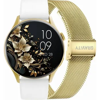 Hodinky Chytré Hodinky Gravity GT11-2 zlatý