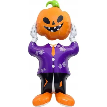 Party dekorace Halloweenské balónky - dekorace s dýní na tématickou párty s monstry