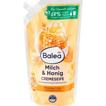 Mýdlo Balea Mléko a Med Tekuté Mýdlo Náhradní Náplň 500 ml
