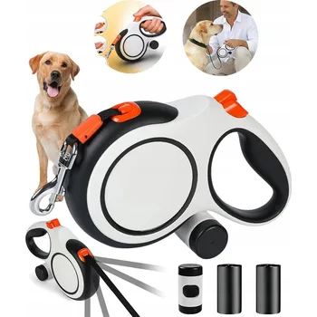 Vodítko pro psa VODÍTKO DLA PSA DŁUGA 8m Vodítko 52 kg SILNÉ S BLOKÁDOU