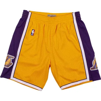 Pánské kraťasy Kraťasy Mitchell & Ness NBA LOS ANGELES LAKERS LIGHT GOLD/PURPLE - L