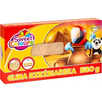 Modelovací hmota Modelovací hmota HLÍNA SOCHAŘSKÁ Kreativní pro modelování 520g SWEET COLOURS (Sladké barvy)
