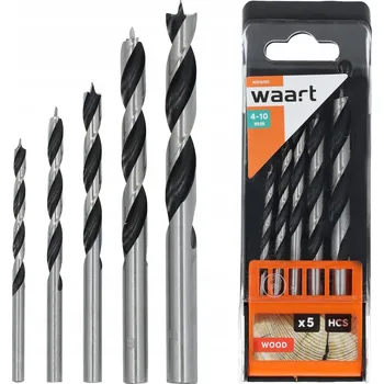 Vrták Sada vrtáků do dřeva 4.0-10.0 mm, broušené, 5 ks