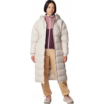 Dámský kabát Dámský péřový kabát Columbia Pike Lake II Long dark stone 279 L
