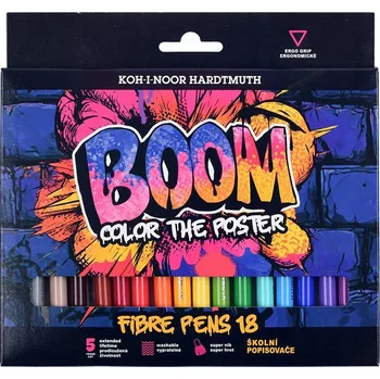 Fixy 18 barev Koh-i-noor