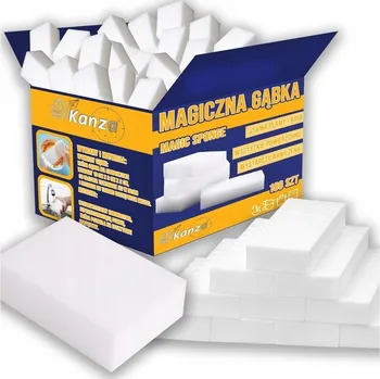 Utěrka Utěrka houbička Begris v balení 100 ks bílá