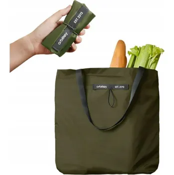 Skládací nákupní taška Orbitkey Foldable Tote Bag - lesní zelená