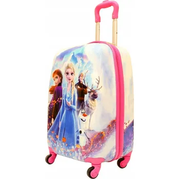 LEDOVÉ KRÁLOVSTVÍ KUFR NA KOLEČKÁCH PRO DĚTI ANNA ELSA OLAF PŘÍRUČNÍ ZAVAZADLO DO LETADLA