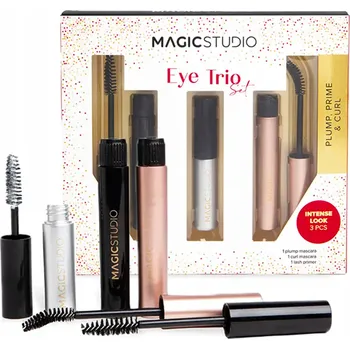 Kosmetická sada MAGIC STUDIO SADA KOSMETIKY NA OČI EYE TRIO 2 x ŘASENKA + BÁZE
