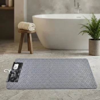 Koupelnová předložka Koupelnová předložka MONDEX BATH LAB ZAC 43 × 76 cm šedá