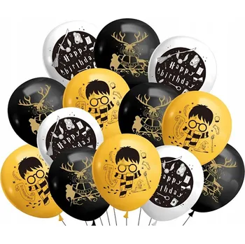 Balónek BALÓNKY KOUZELNICKÉ MAGICKÉ HARRY POTTER NAROZENINY OSLAVA LATEXOVÉ BALÓNKY 10 KS