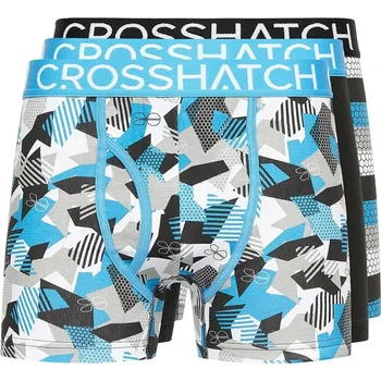 Boxerky Crosshatch Blue 1146594 S