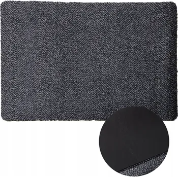 Rohožka Hotová gumová textilní rohožka do interiéru 50 x 70 cm