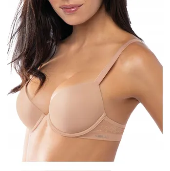 Podprsenka Push-up podprsenka béžová s gelovou výplní Sielei 70B