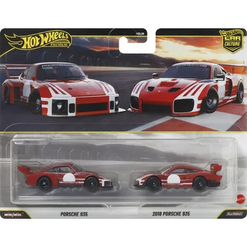 autíčko Sada 2 autíček HOT WHEELS PREMIUM CULTURE CART Porsche 935 / 2018 Porsche 935