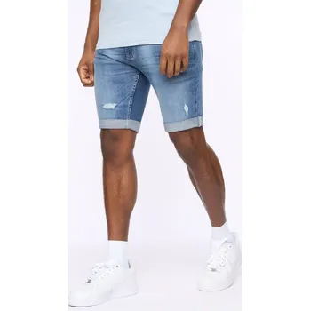 Pánské kraťasy Kraťasy Crosshatch Blue 1143261 40 inch