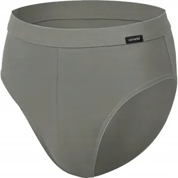 Slipy Pánské slipy CORNETTE AUTHENTIC, khaki, M