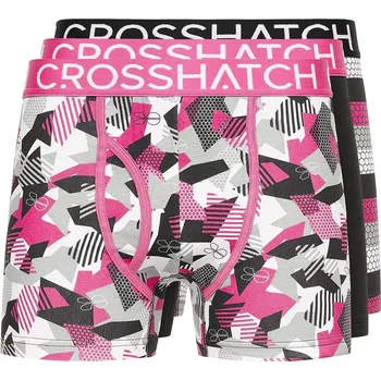 Boxerky Boxerky Crosshatch Pink 5249366 S
