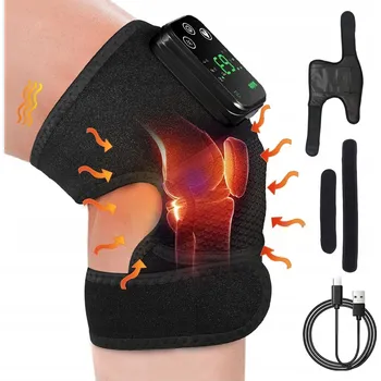 Masážní přístroj Hřejivá kolena s masáží, Masážní Přístroj pro vibrační kolena s teplem