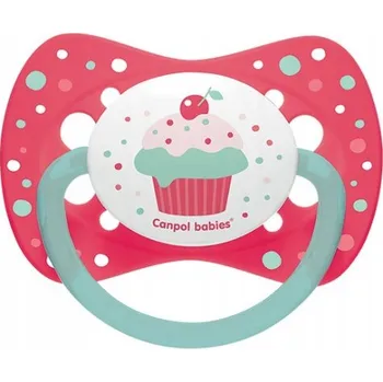 dudlíky Symetrický silikonový Dudlík Canpol babies 0+