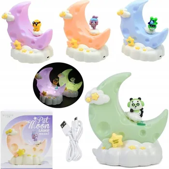 Lampička Noční lampa Trifox vícebarevná