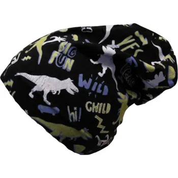 Čepice Chlapecká podzimní/jarní čepice Rockino černá