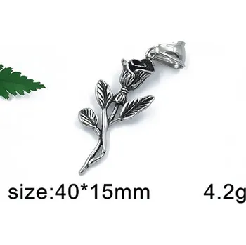 Přívěsek Růže - ocelový přívěsek