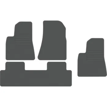 autokoberec Kobercové rohože Edecor velurové 4 ks