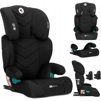 Autosedačka Dětská autosedačka I-SIZE ISOFIX 15-36 kg Lorelli Speed GT s podložkou, černá