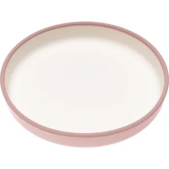 Talířek Gigi Kids růžový silikonový