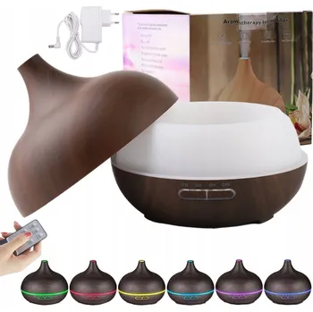 Zvlhčovač vzduchu ULTRAZVUKOVÝ ZVLHČOVAČ VZDUCHU S ESENCIÁLNÍMI OLEJI A BAREVNÝM OSVĚTLENÍM