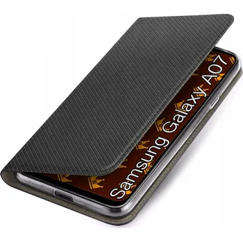 Pouzdro na mobilní telefon Flipové pouzdro Kingglass pro Samsung Galaxy A07 4G černé