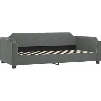 Pohovka Tmavě šedá rozkládací pohovka 223 x 100 x 66,5 cm