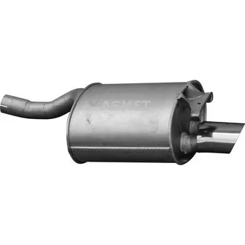 Tlumič výfuku Zadní tlumič výfuku ASMET 01.071