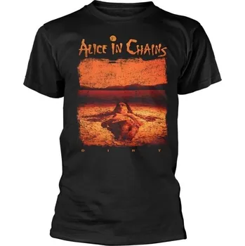 Pánské tričko Alice In Chains Distressed Dirt Black 2XL Tričko