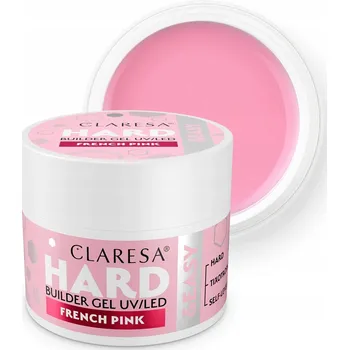 Přípravek na nehty Claresa Stavební Gel na nehty Růžový HARD&EASY French Pink 12 g