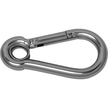 Karabina s okem Bejmet Karabina s ocelovým okem A4 70 mm