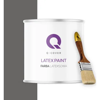 barva na zeď BARVA LATEXOVÁ PRO INTERIÉRY STĚN STROPŮ ODOLNÁ BARVA GRAFITOVÁ H1213 2L