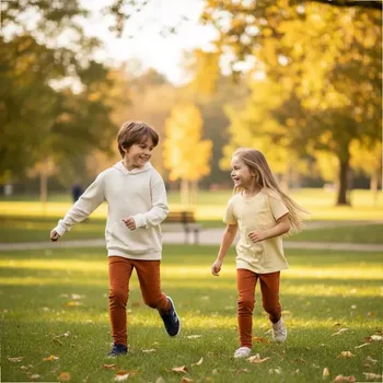 Dětské legíny Jožánek skořicové